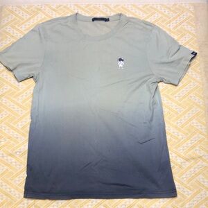 Men's Gradient T-Shirt - Blue and Gray